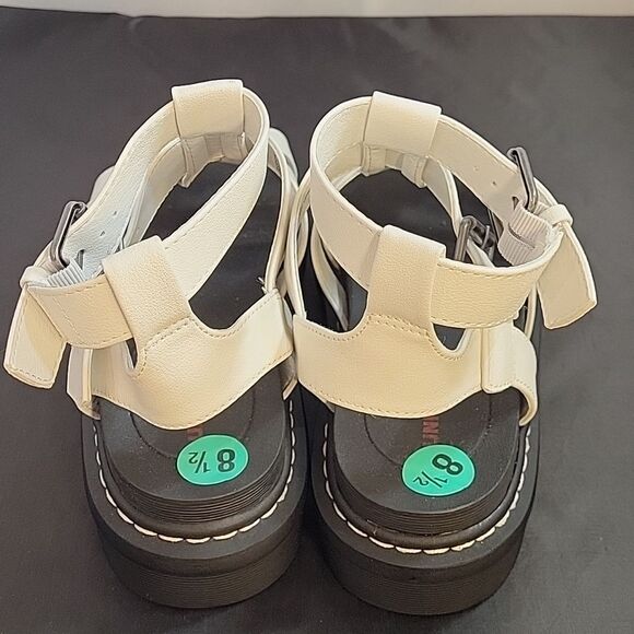 UNIONBAY Women's Downtown double adjustable ankle strap Platform sandals - Picture 7 of 13